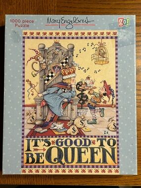 Mary Engelbreit Good to be Queen Illustration Puzzle – 1000 pieces